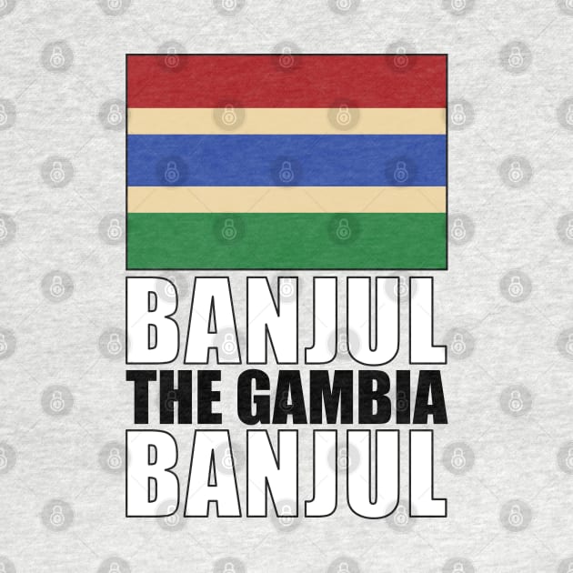 Flag of The Gambia by KewaleeTee